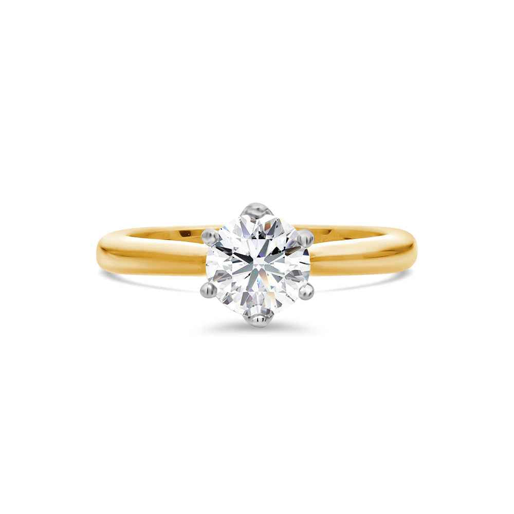 6 Claw Solitaire Diamond Ring - 1ct - Watsons Jewellers