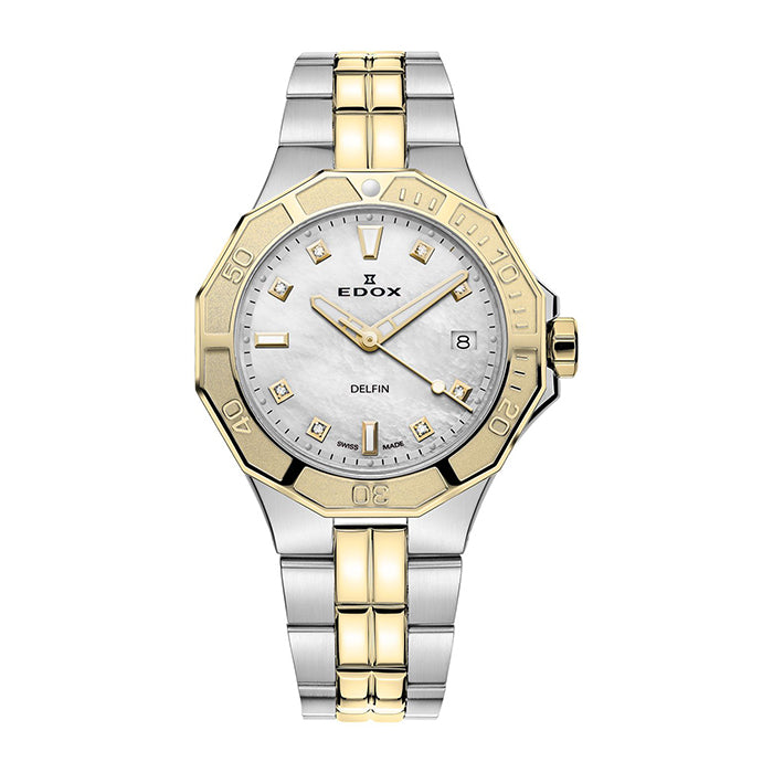 Edox 'Delfin' Divers Watch - 53020357JMNADD