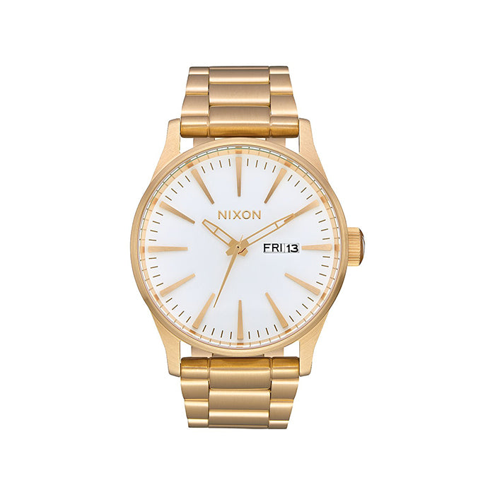 NIXON SENTRY SS ALL GOLD WHITE DIAL A356 504-00