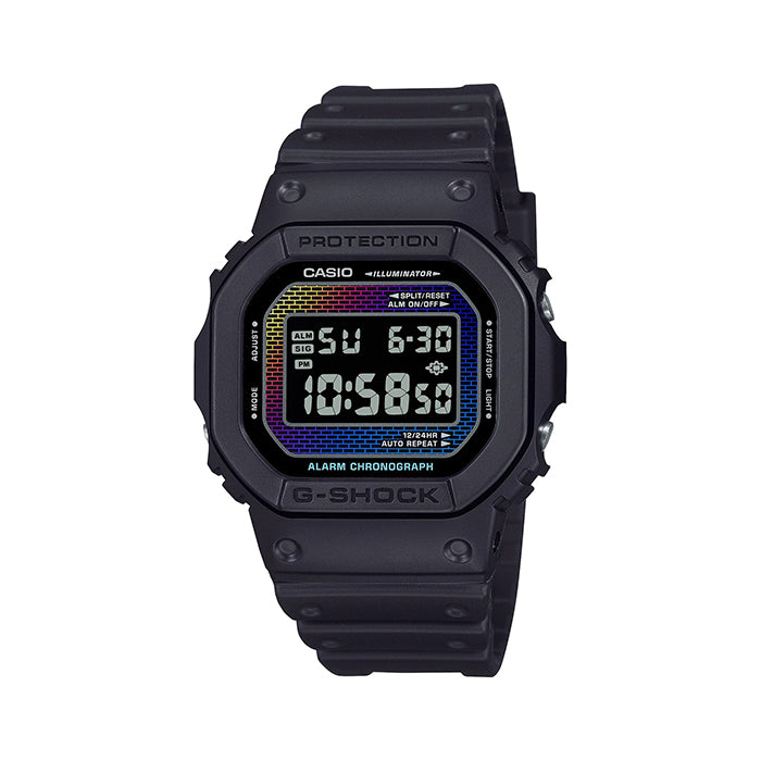 G-Shock Basic Line Up 'Rainbow Brick' Watch - DW5600RW-1D