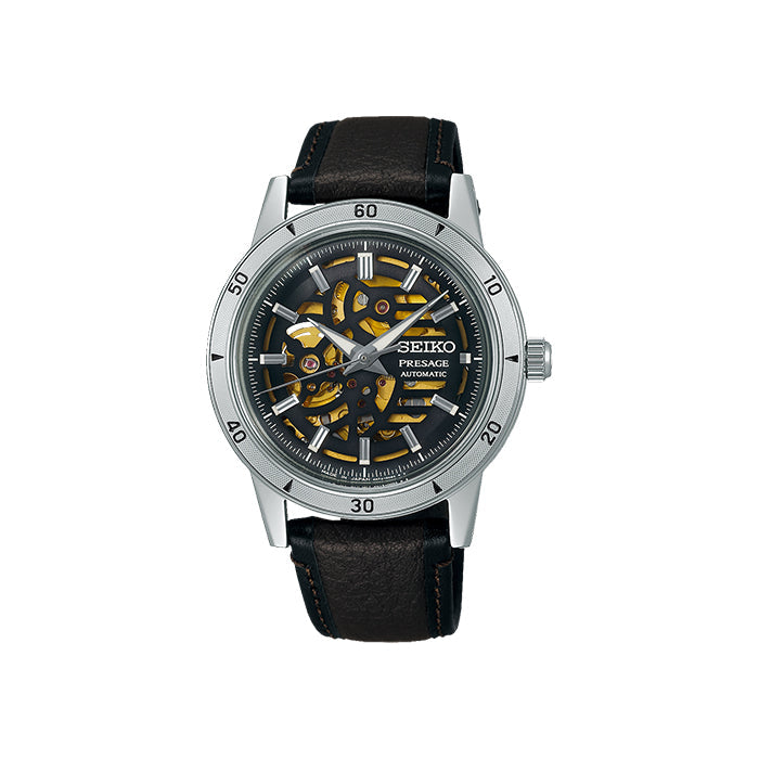 Seiko Style 60's 'Rugged Biker' Watch - SRPL09J