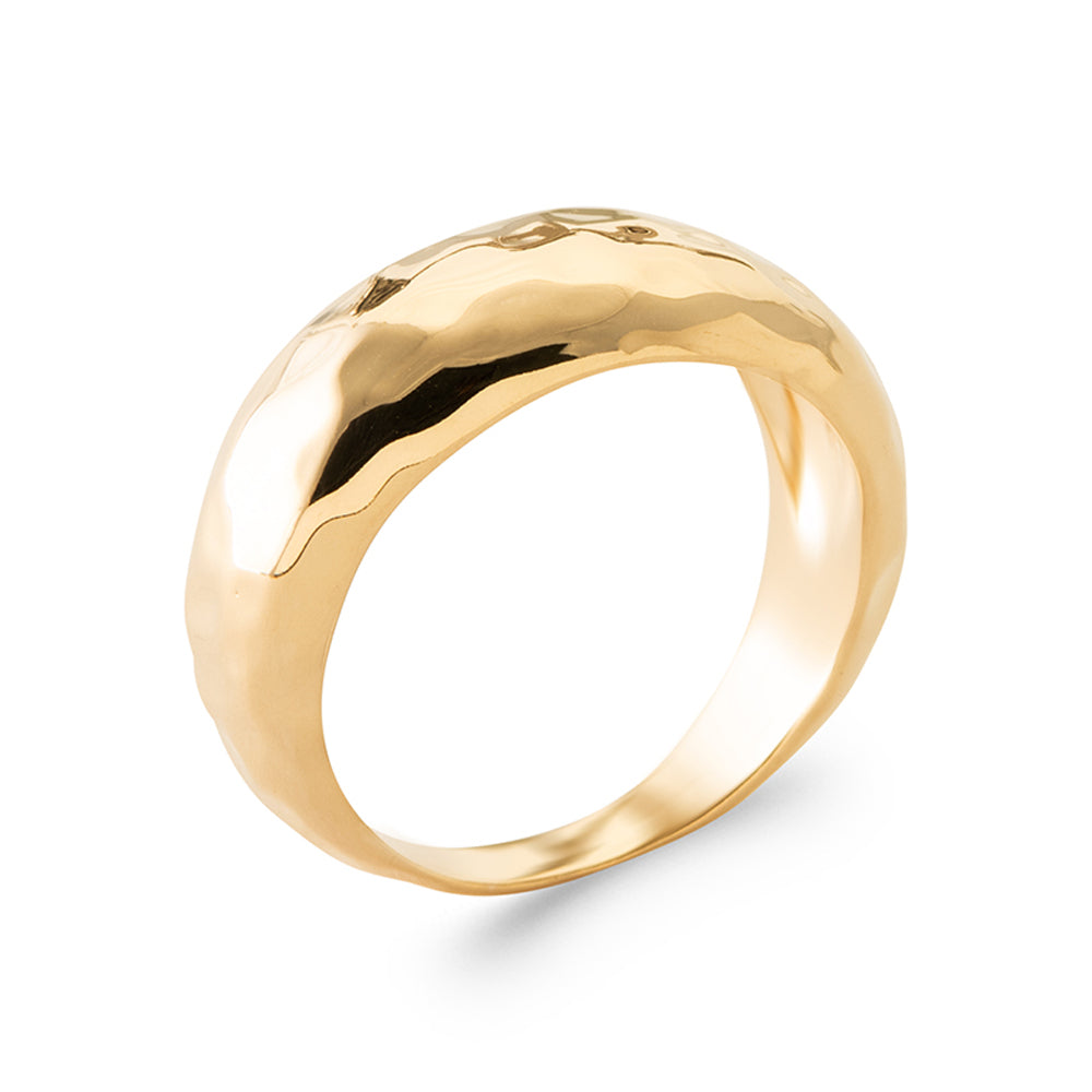 Bobbi Grace - Hammered Dome Ring
