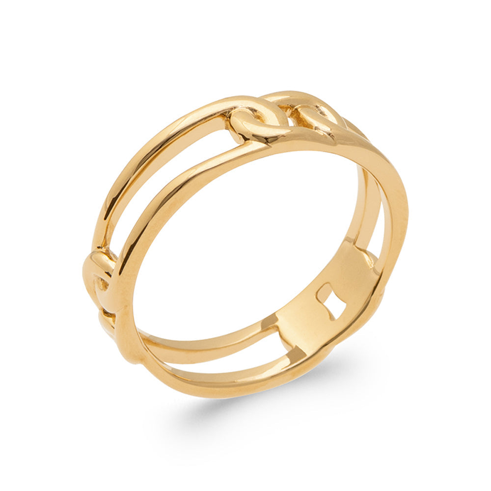 Bobbi Grace- Paper Clip Ring
