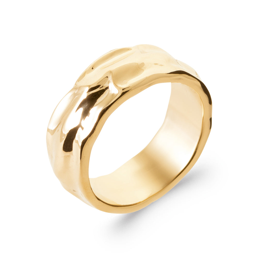 Bobbi Grace - Wave Textured Ring