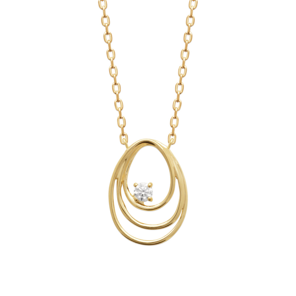 Bobbi Grace - Overlapping Circle Necklace