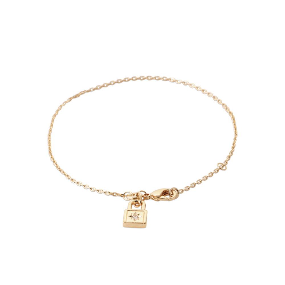 Bobbi Grace - Padlock Bracelet