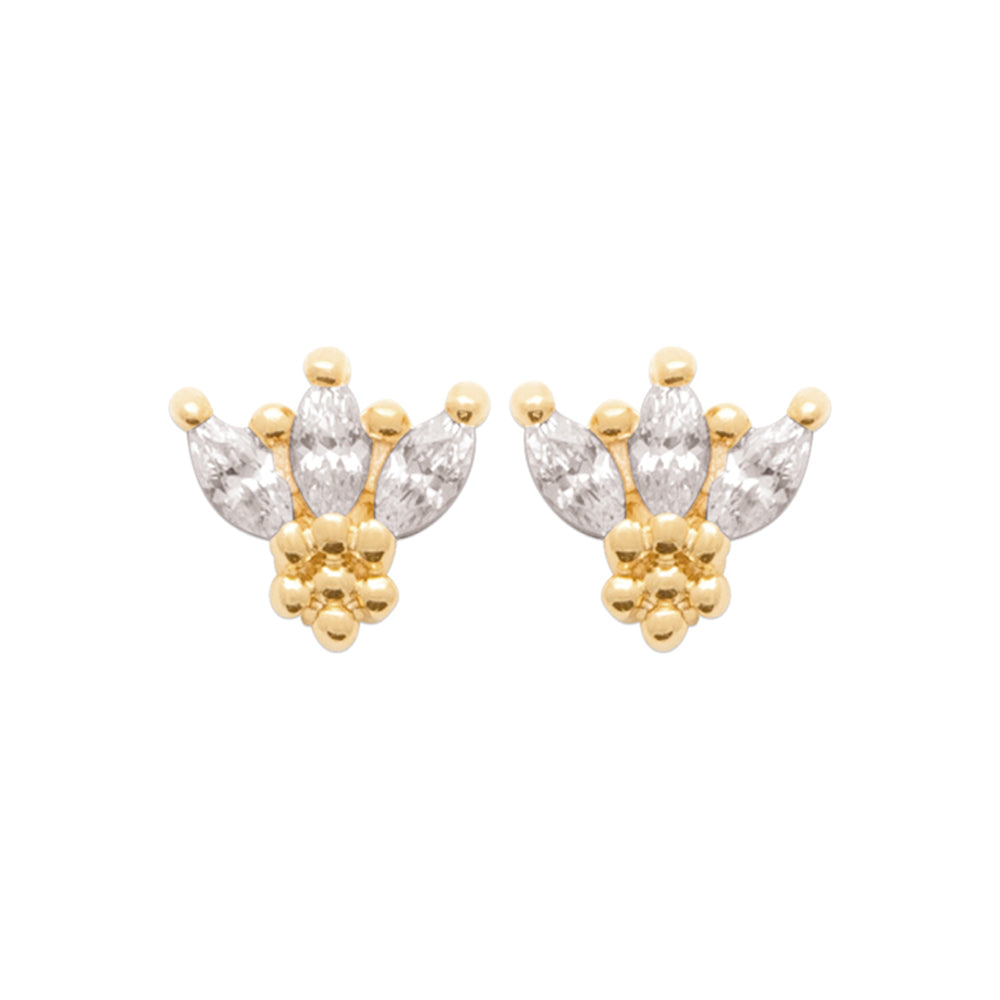 Bobbi Grace - Flower Stud Earrings