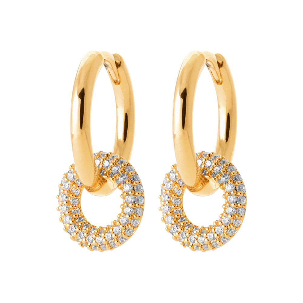 Bobbi Grace - Huggie Earrings