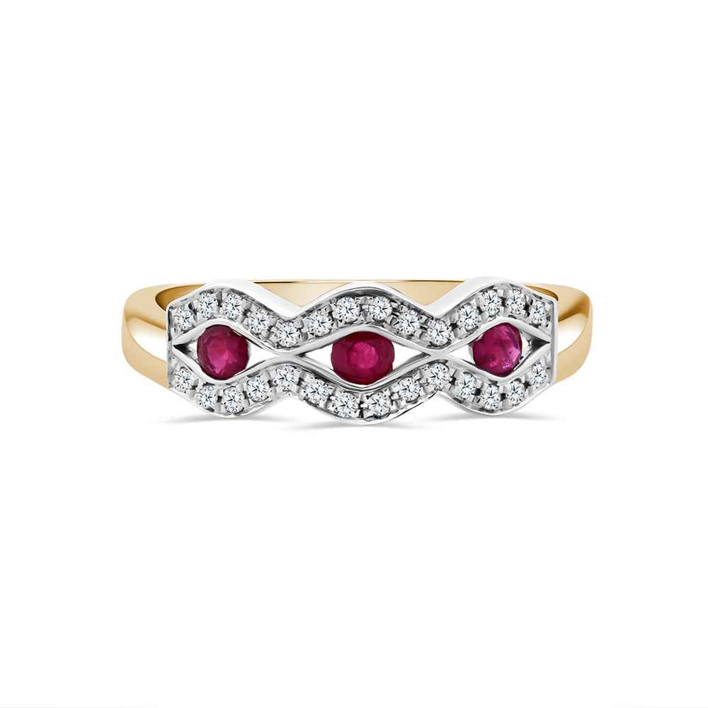 Ruby & Diamond Ring