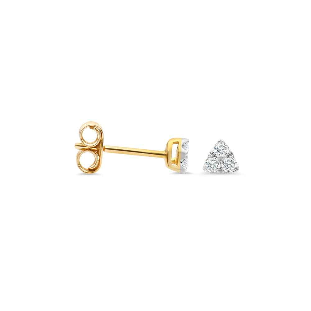 Triangle Diamond Studs