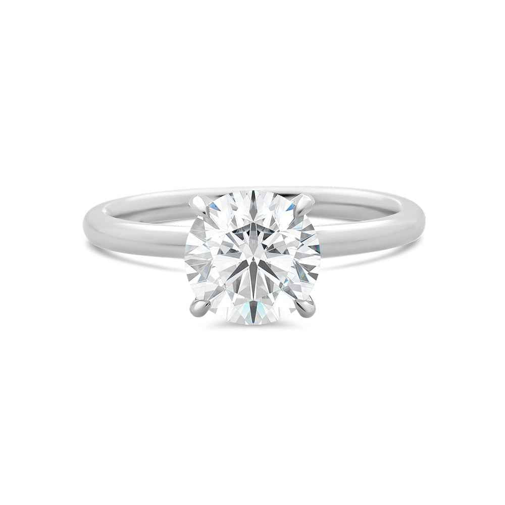 Round Brilliant Cut Solitaire Lab Grown Diamond Ring 1.5ct - Watsons Jewellers