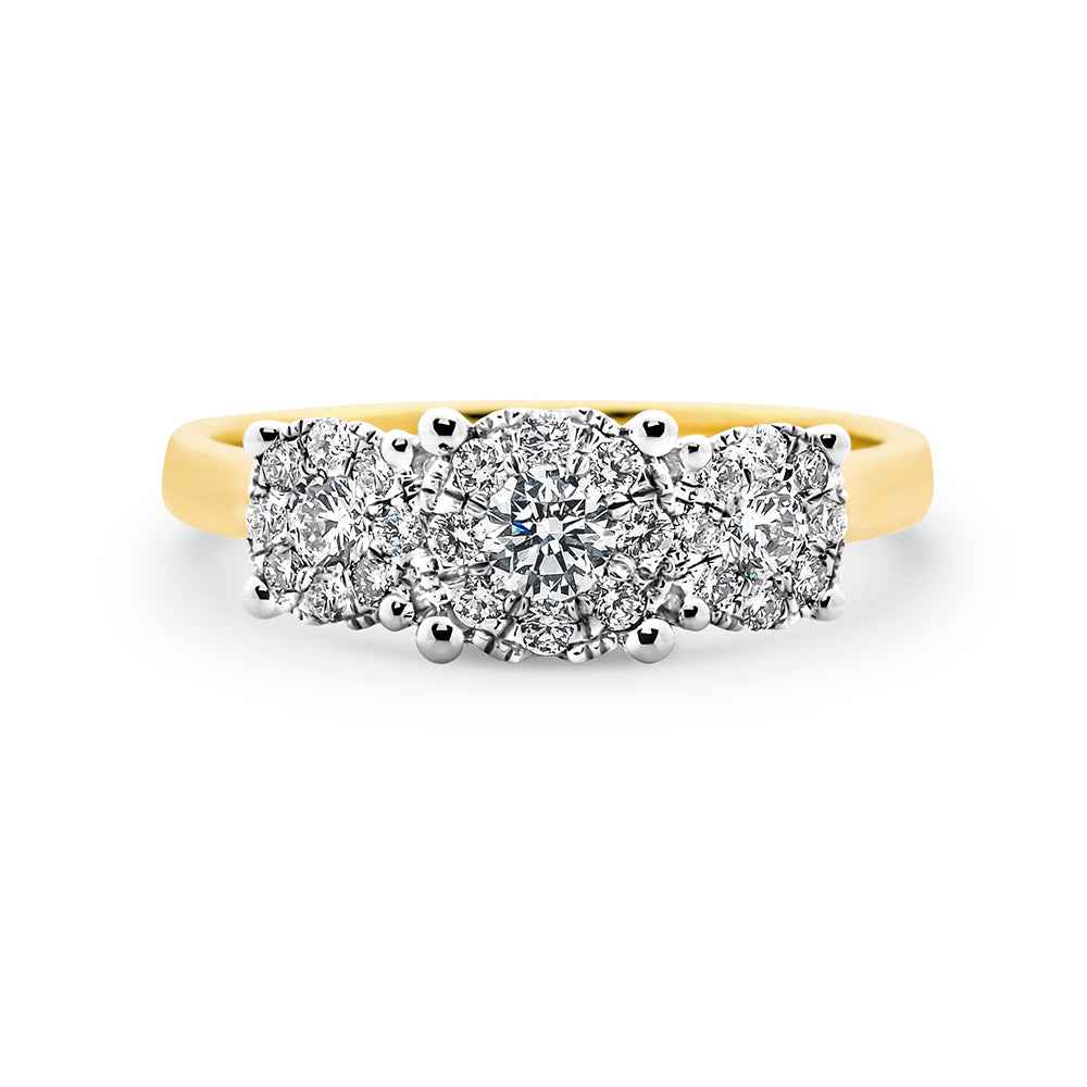 Trilogy Cluster Diamond Ring - Watsons Jewellers