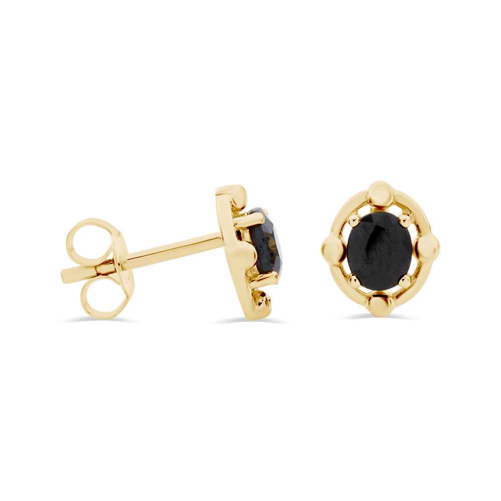 Sapphire Stud Earrings