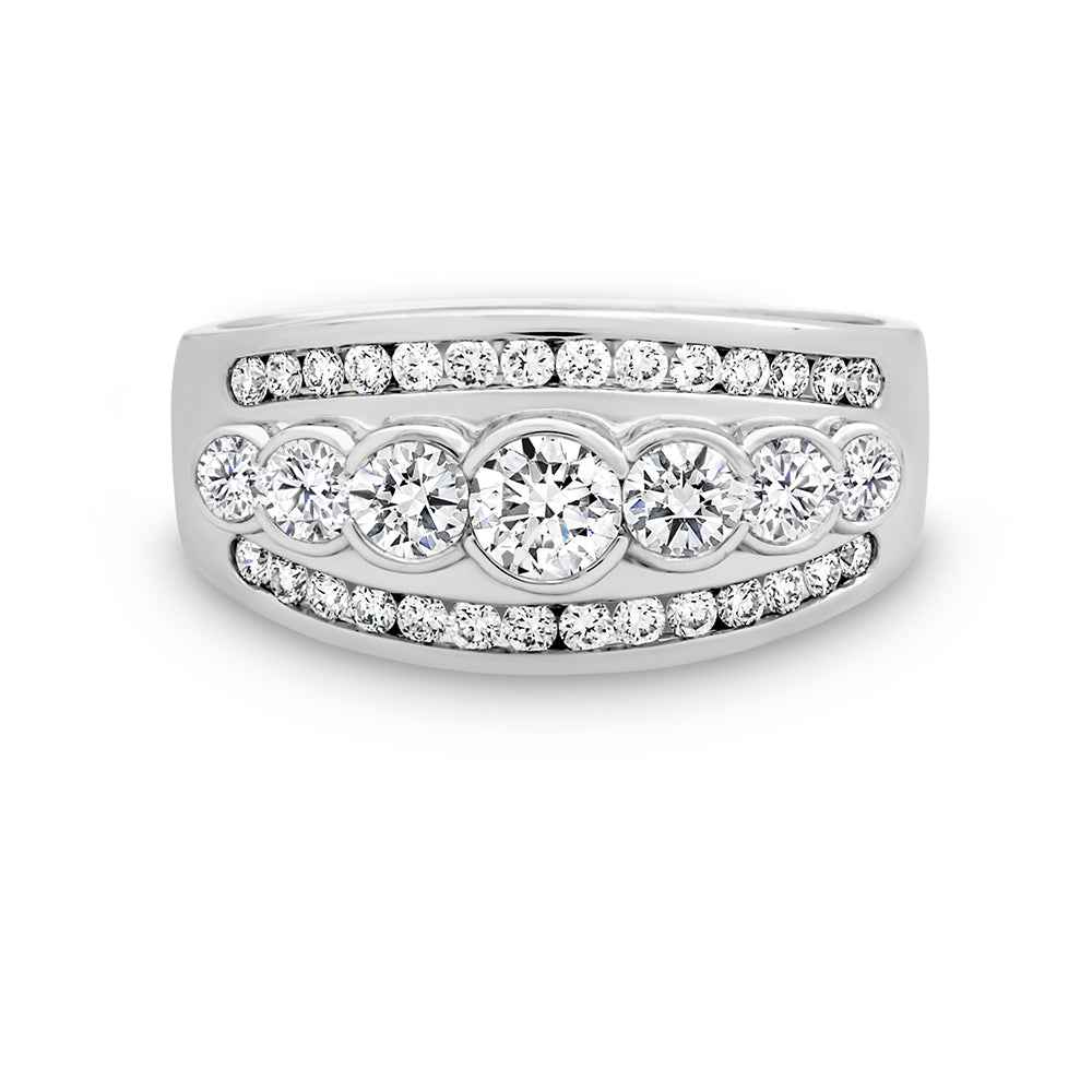 Bezel & Channel Set Diamond Ring - Watsons Jewellers