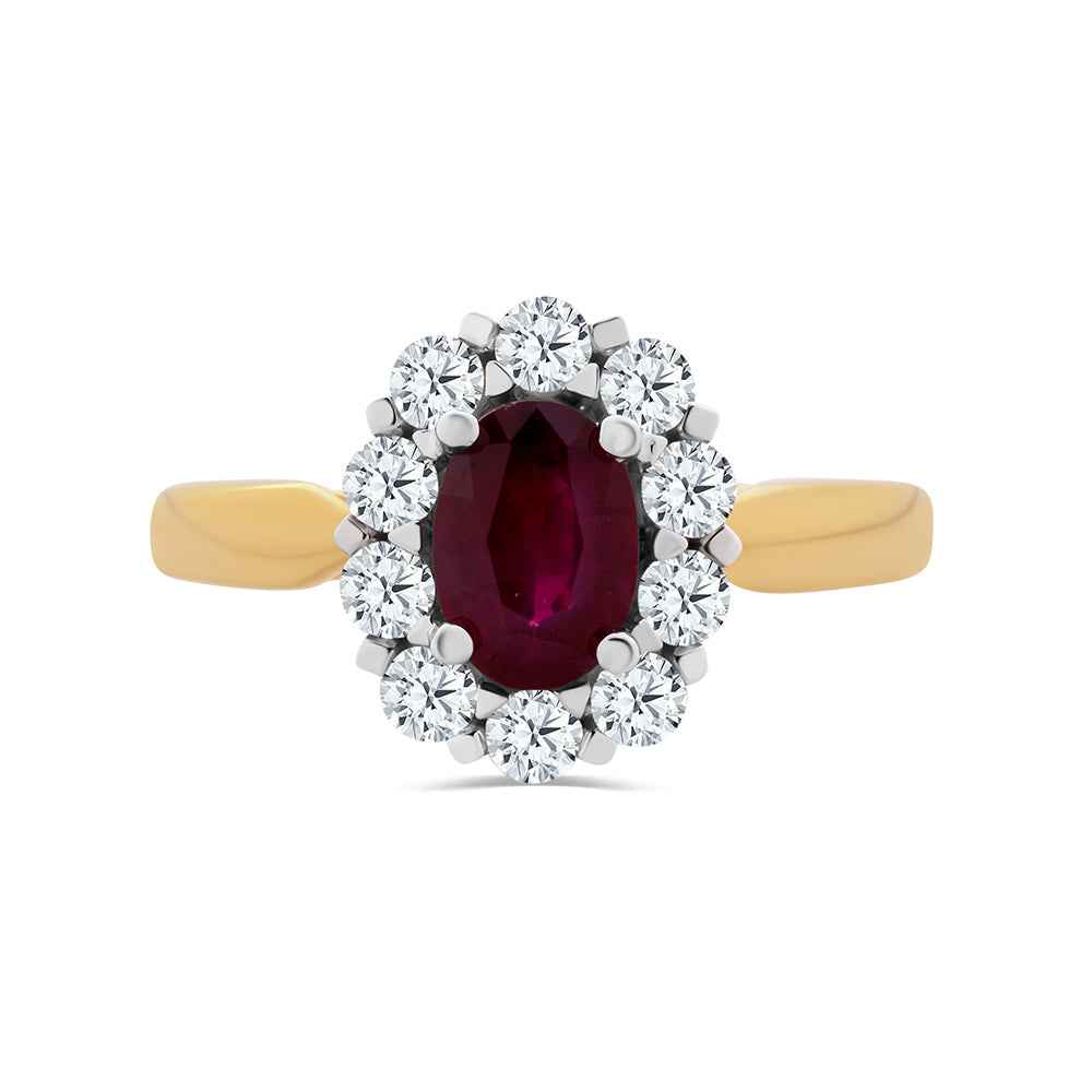 Ruby & Diamond Ring