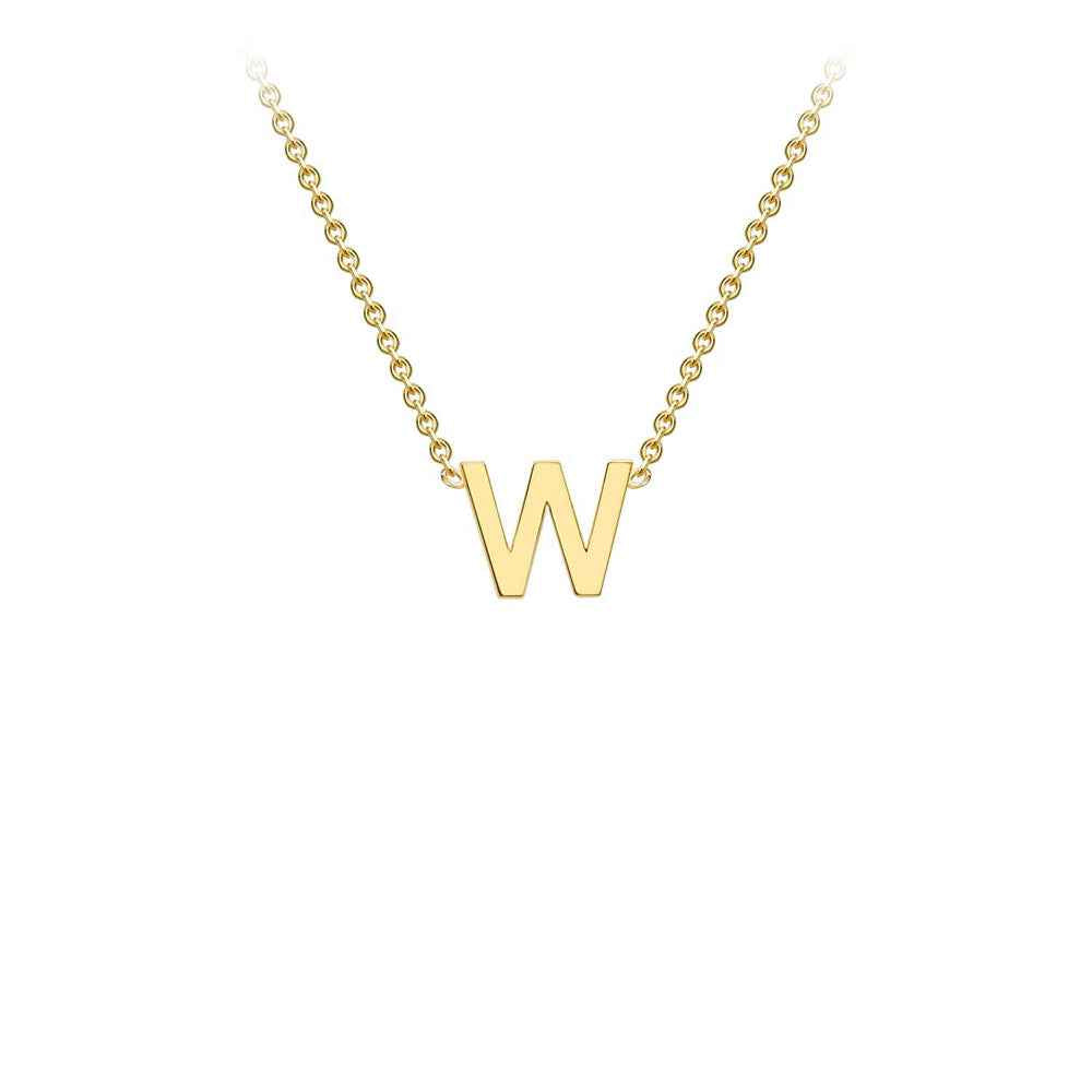 Letter 'W' Pendant & Chain