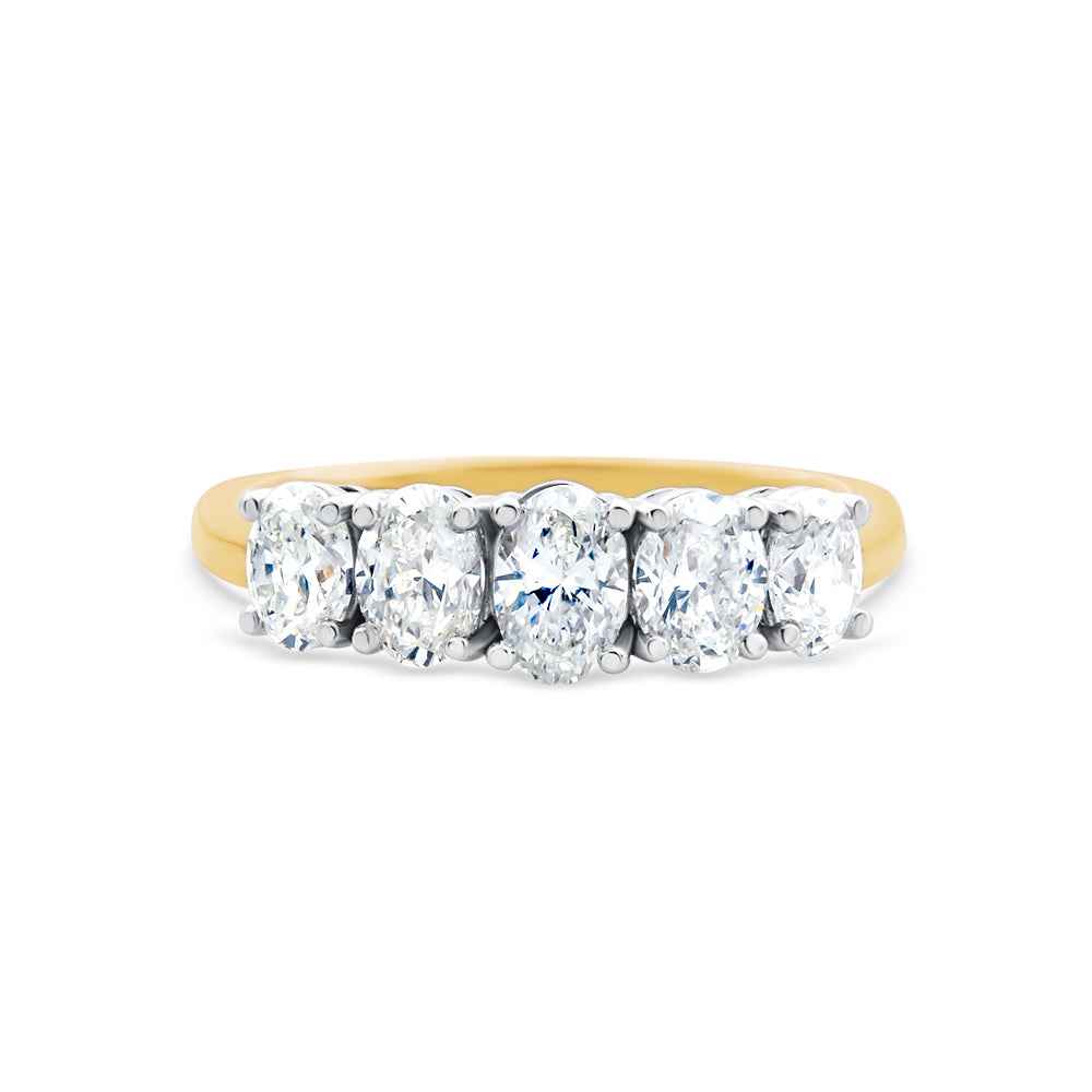 Oval Diamond Band - Watsons Jewellers