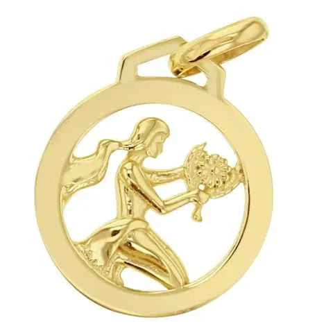 Zodiac Virgo Pendant Necklace