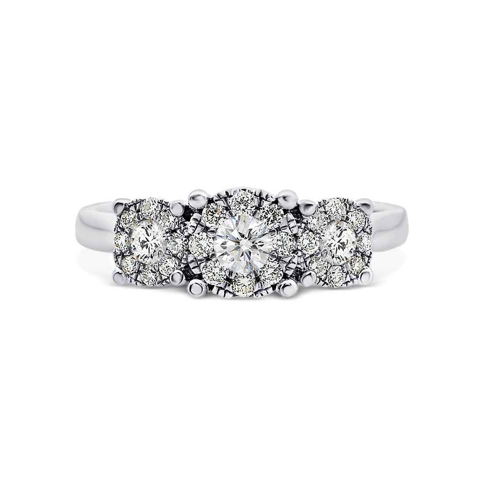 Trilogy Cluster Diamond Ring - Watsons Jewellers