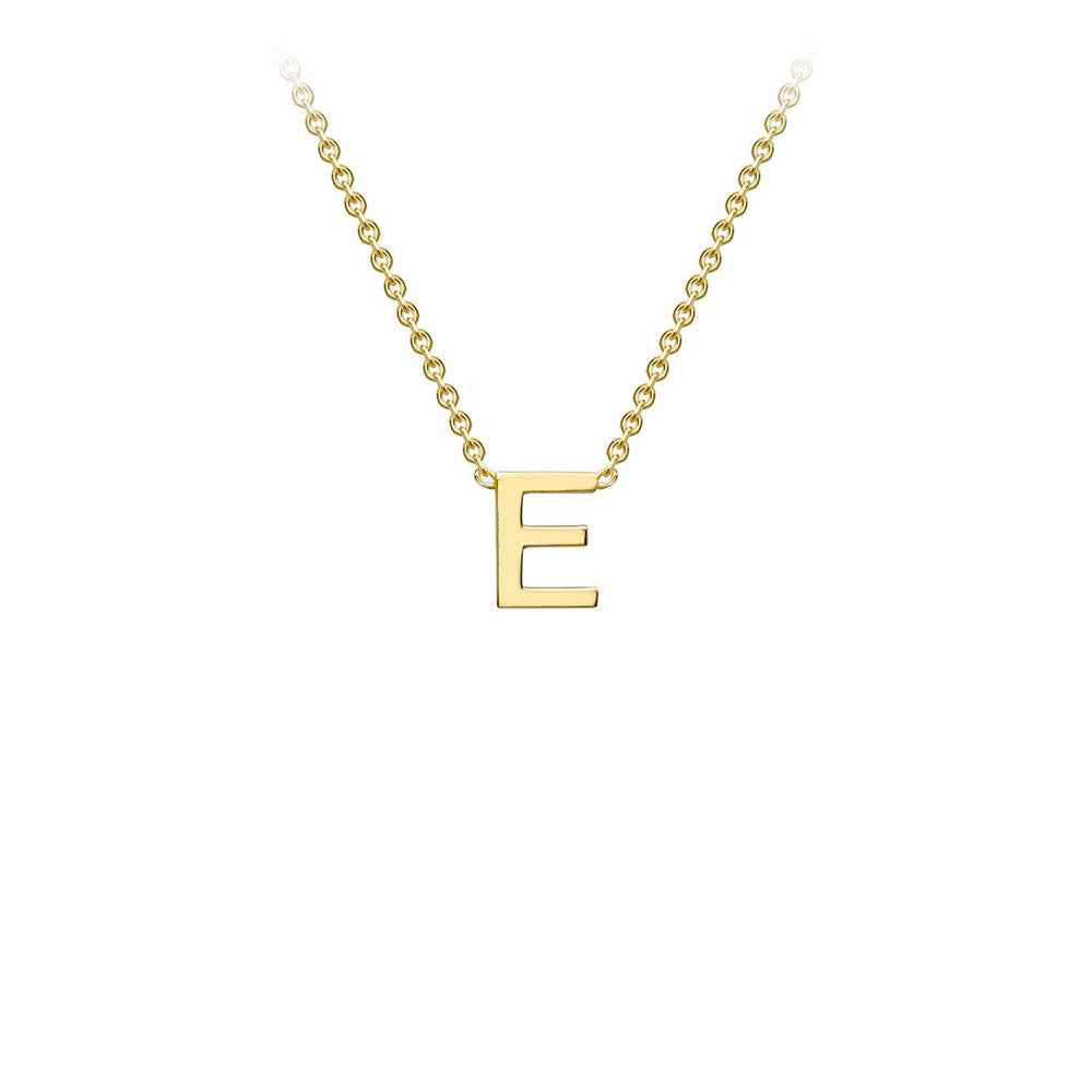 Letter 'E' Pendant & Chain