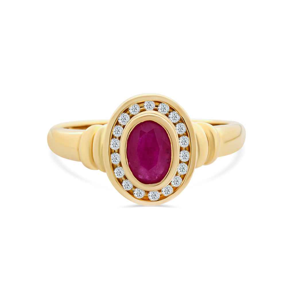 Ruby & Diamond Ring