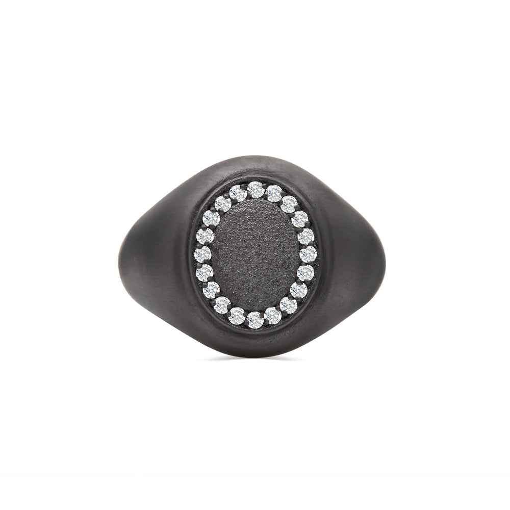 Tantalum Signet Ring