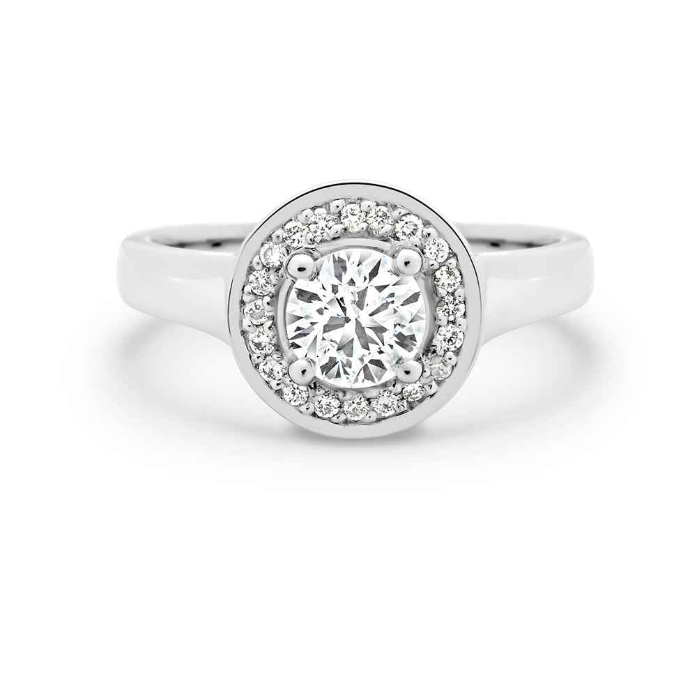 Halo Diamond Ring - Watsons Jewellers