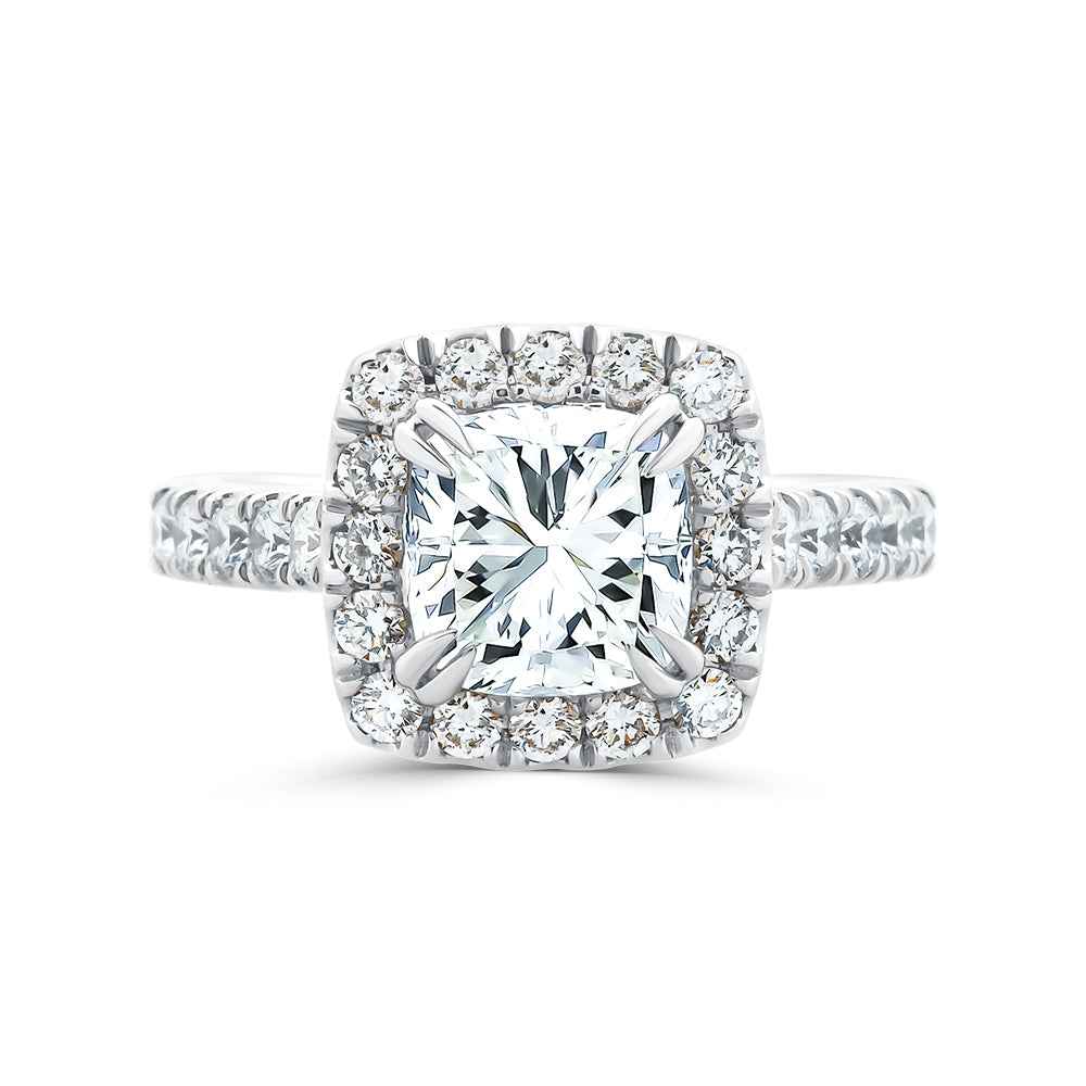 Cushion Cut Lab Grown Diamond Ring - Watsons Jewellers