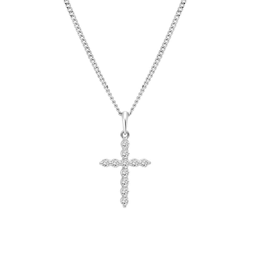 Diamond Cross Pendant