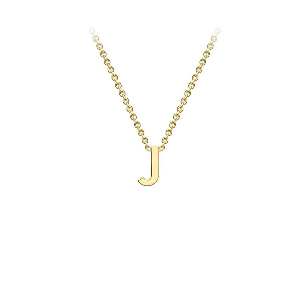 Letter 'J' Pendant & Chain