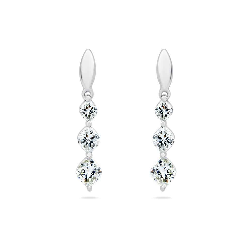 Diamond Drop Earrings
