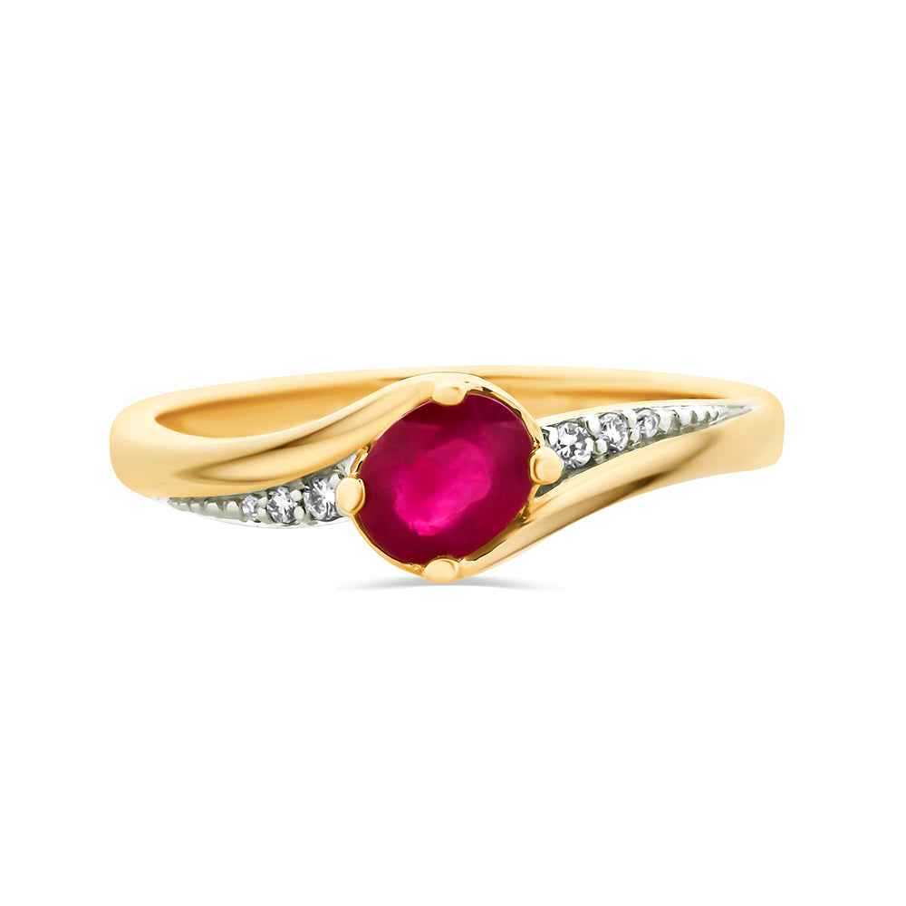 Ruby & Diamond Ring