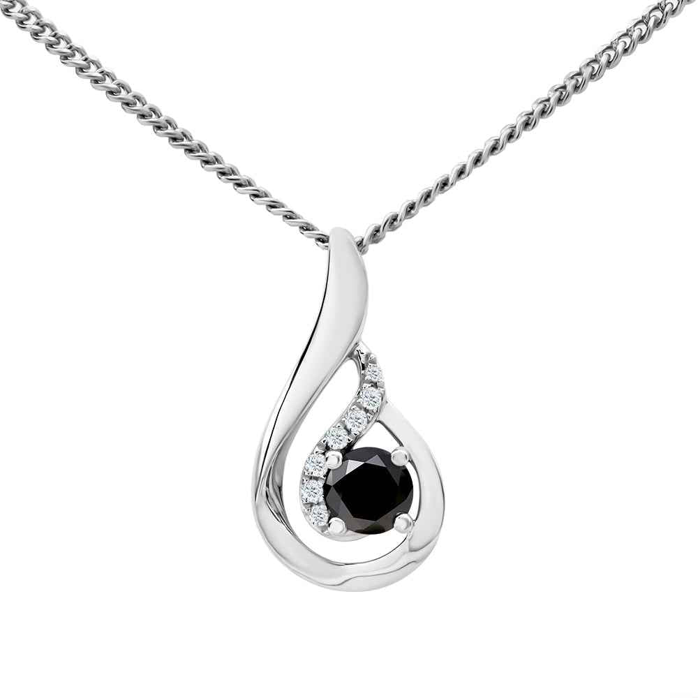 Sapphire & Diamond Pendant