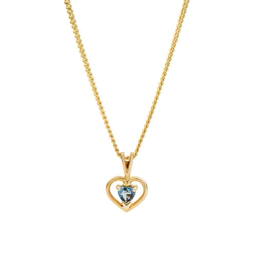 London Blue Topaz Pendant