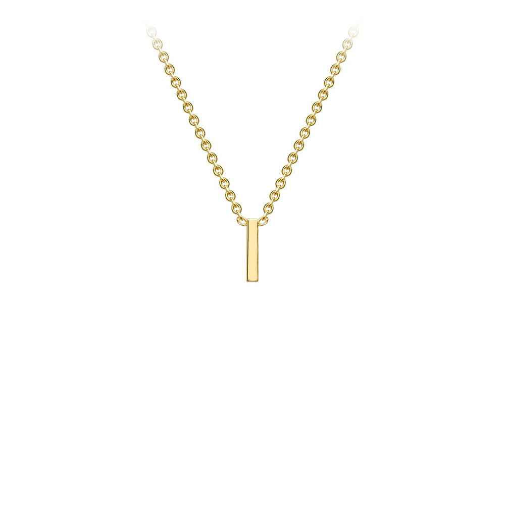 Letter 'I' Pendant & Chain