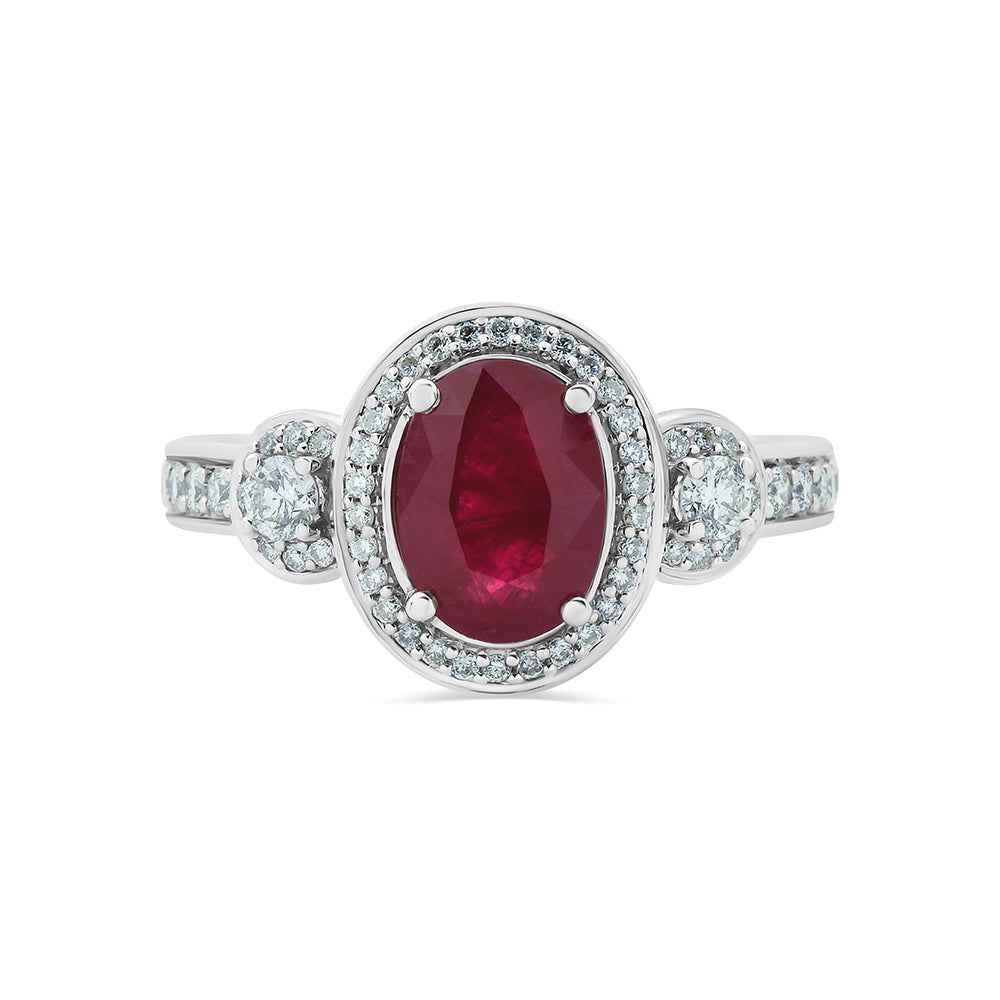 Ruby & Diamond Ring