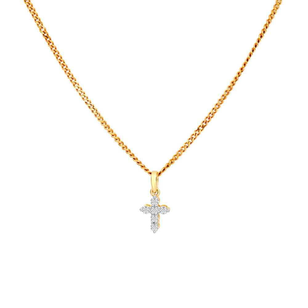 Petite Diamond Cross