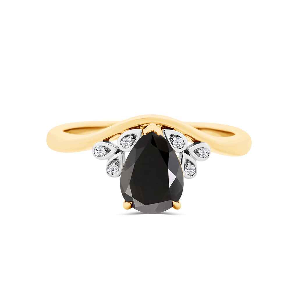 Sapphire & Diamond Ring