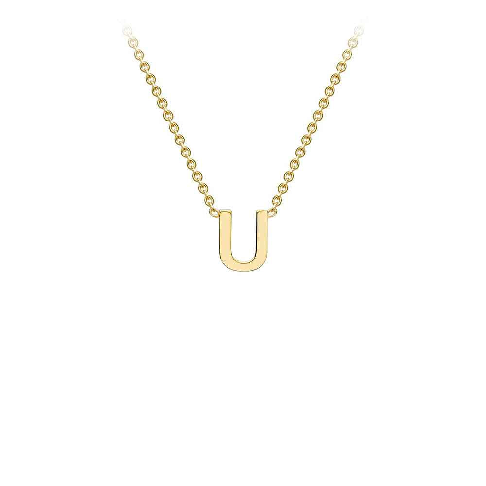 Letter 'U' Pendant & Chain