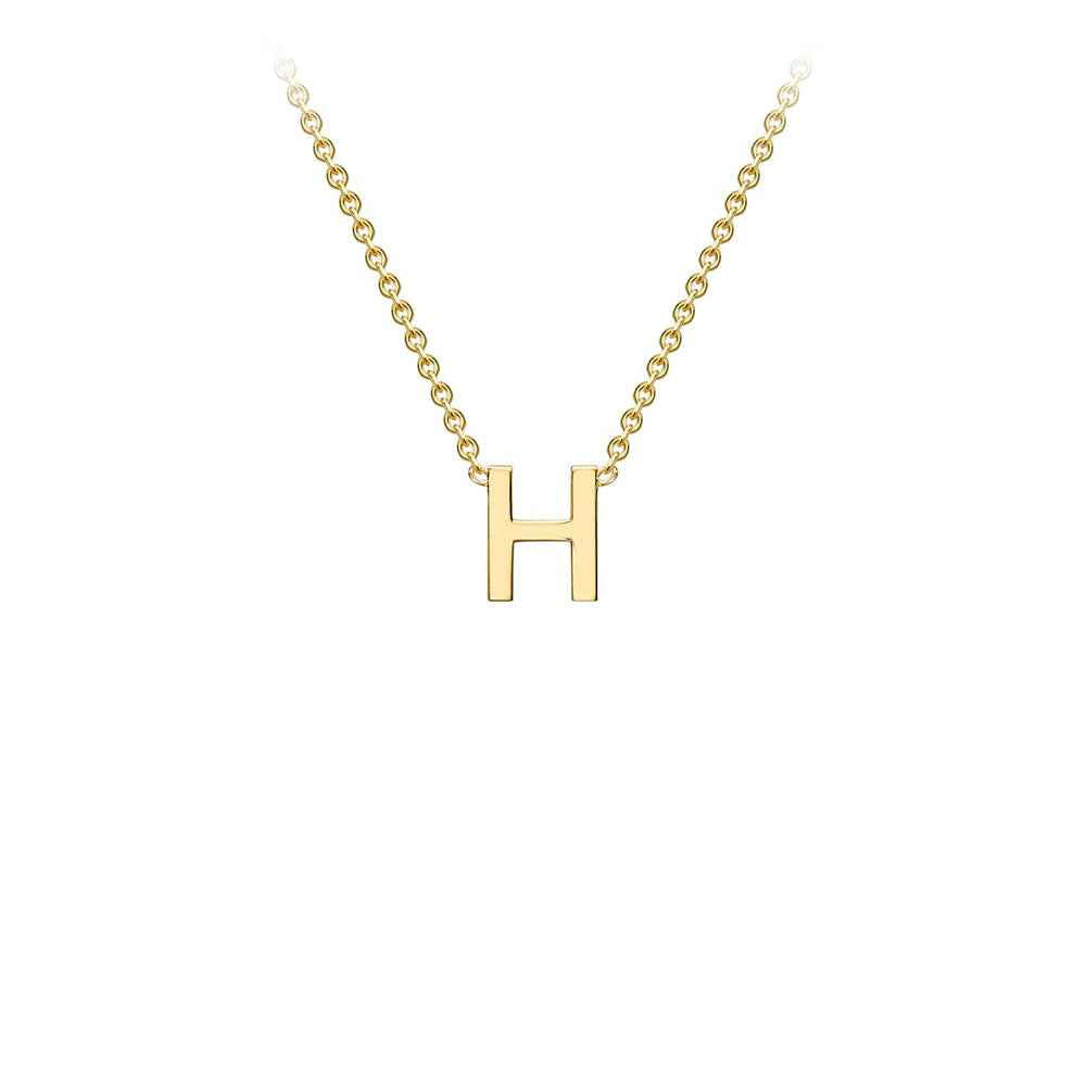 Letter 'H' Pendant & Chain