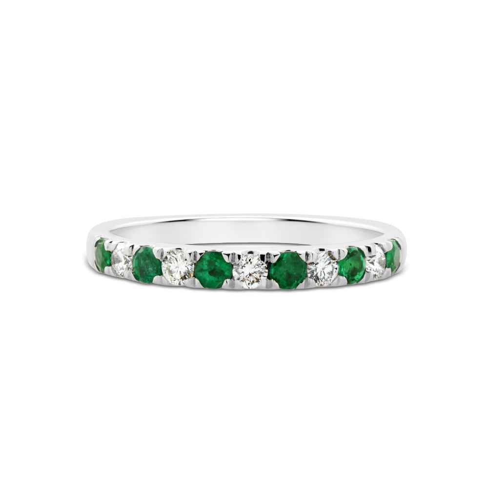 Emerald & Diamond Ring
