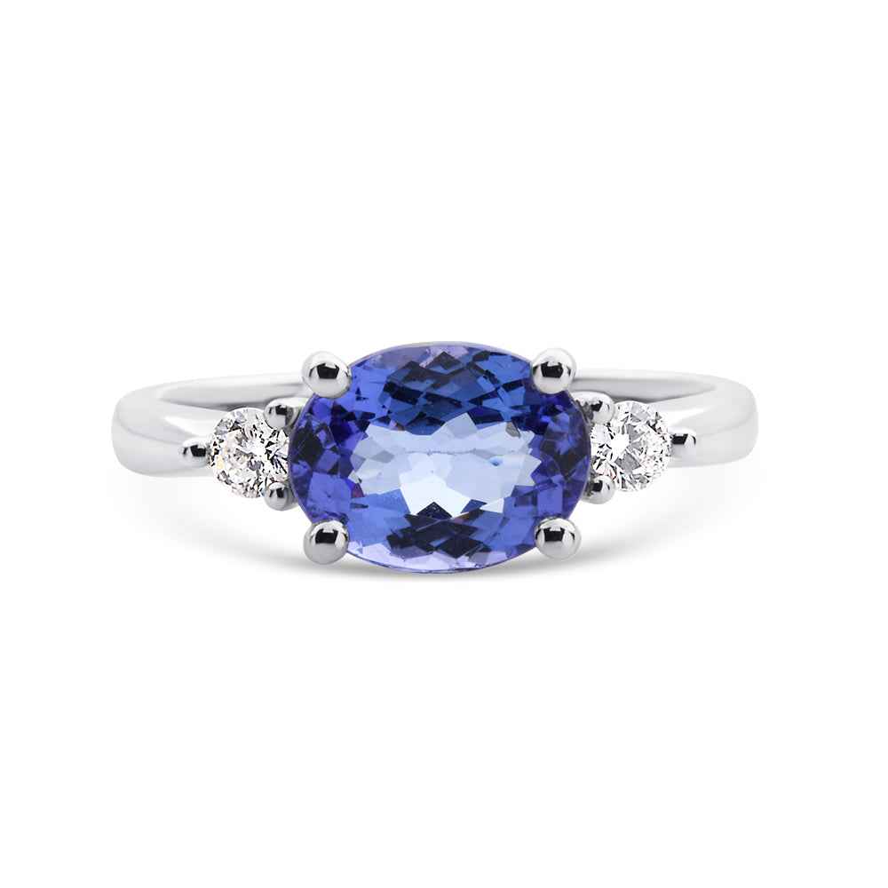 Tanzanite & Diamond Ring