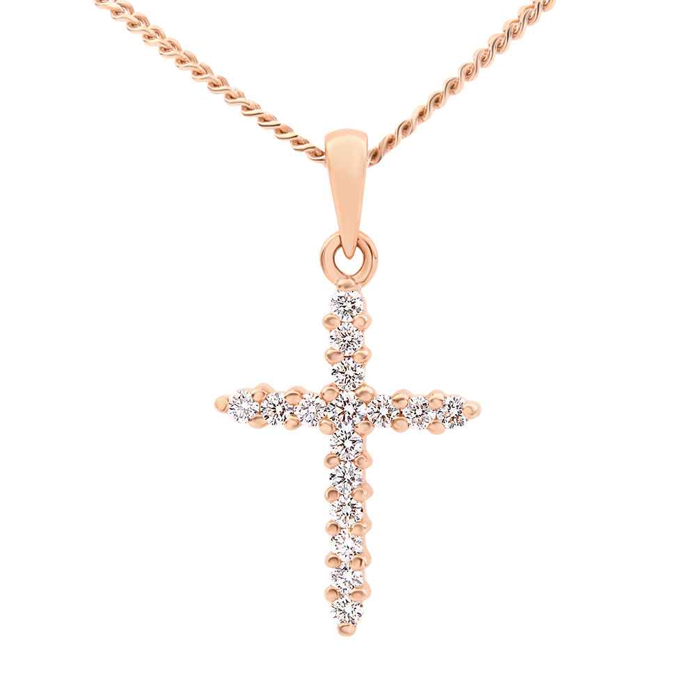 Cross Diamond Pendant