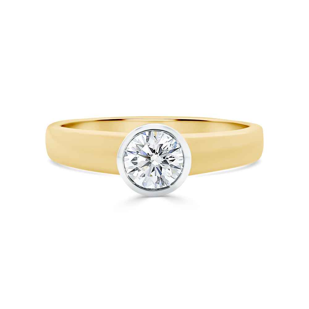 Bezel Set Diamond Ring - Watsons Jewellers