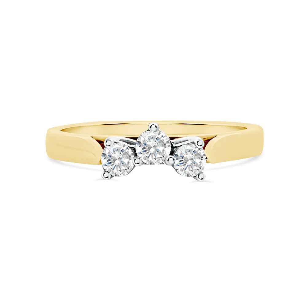 Fitted Diamond Ring