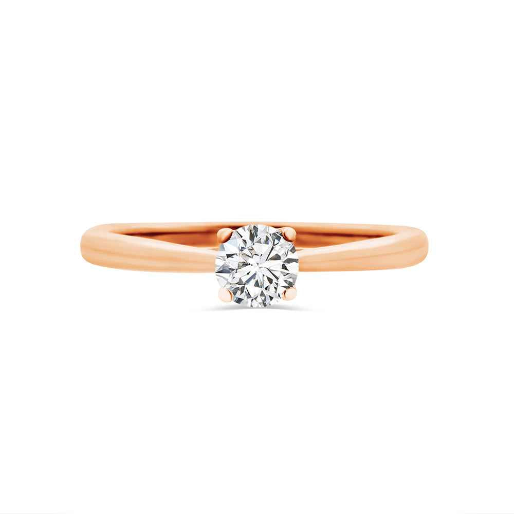 0.33CT Solitaire Lab Grown Diamond Ring - Watsons Jewellers