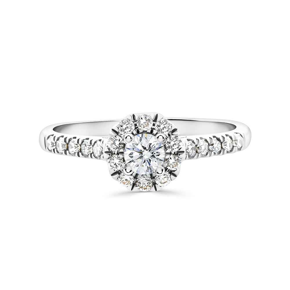 Halo Diamond Ring - Watsons Jewellers