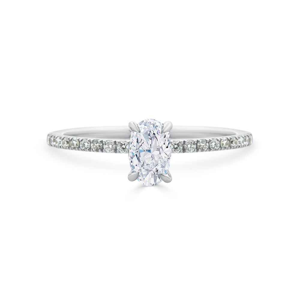 Oval Diamond Ring - Watsons Jewellers