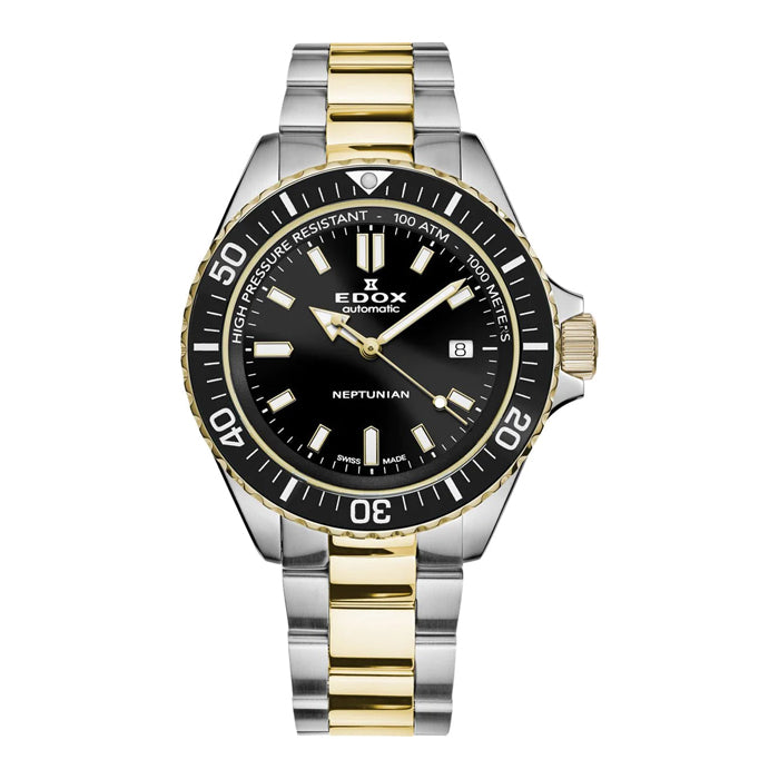 Edox 'Neptunian' Divers Watch - 80120357JMNID