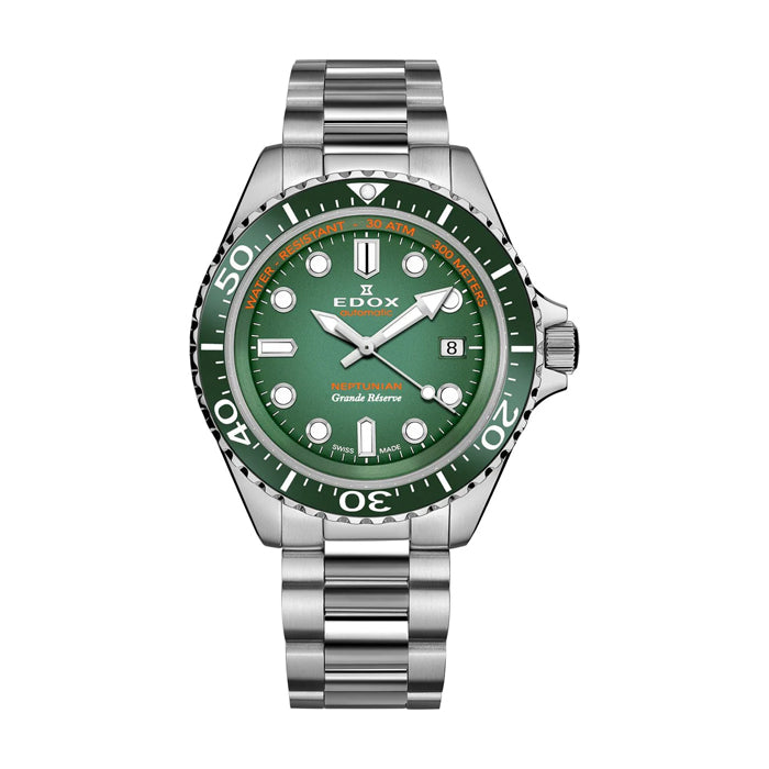 Edox 'Neptunian' Grande Reserve Divers Watch - 808013VMVDN